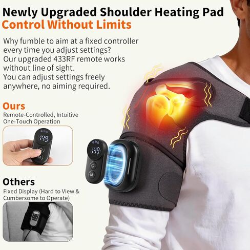 17''x33'' Heating Pad for Back Pain Relief, Electric Heating Pads, Moist/Dry 10 Modle Fast Heat 3 Time Setting Full Body Heating Pad Gifts for Women Men Mom Dad in Saudi Arabia