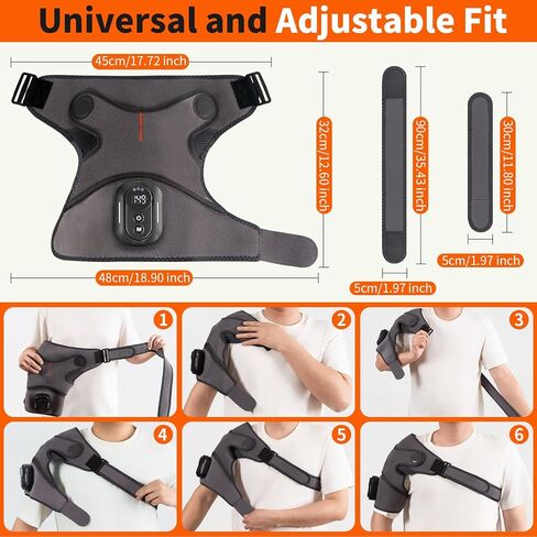 17''x33'' Heating Pad for Back Pain Relief, Electric Heating Pads, Moist/Dry 10 Modle Fast Heat 3 Time Setting Full Body Heating Pad Gifts for Women Men Mom Dad in Saudi Arabia