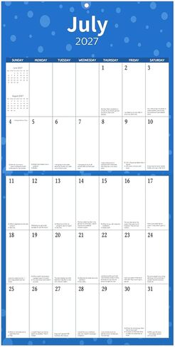 2026 Calendar - 13 Month Funny Jokes Calendar JAN 2026 - JAN 2027, Wall Calendars Large Blocks, 2026 Calendars Wall for Office School Home, White Elephant Gag Gift for Him or Her, 12" x 24"(open) Funny Gifts in Saudi Arabia