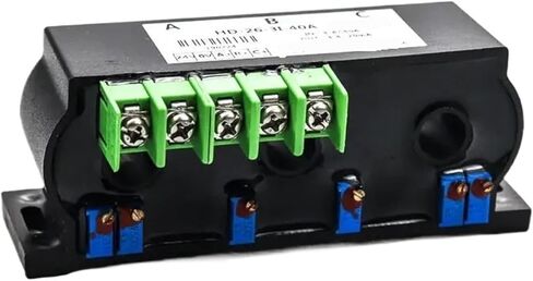 3 Phase Current Transmitter 4-20mA 0-5V 0-10V Out Perforated 3 Phase Ampere Signal transducer AC0-400 Range(4-20mA,0-200AAC_10MM_DC24V) in Saudi Arabia