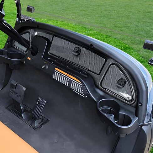 مجموعة أدوات قياس عربة الجولف مع أقفال ومفاتيح لعام 2008.5-Up Club Car Precedent Tempo Onward عربة الجولف، غطاء لوحة القيادة بطباعة ألياف الكربون in Saudi Arabia