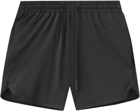 Mens Running Shorts with Pockets Running Shorts Lightweight Quick Dry Gym Workout Athletic Short for Men Gym Gifts S-4XL in Saudi Arabia