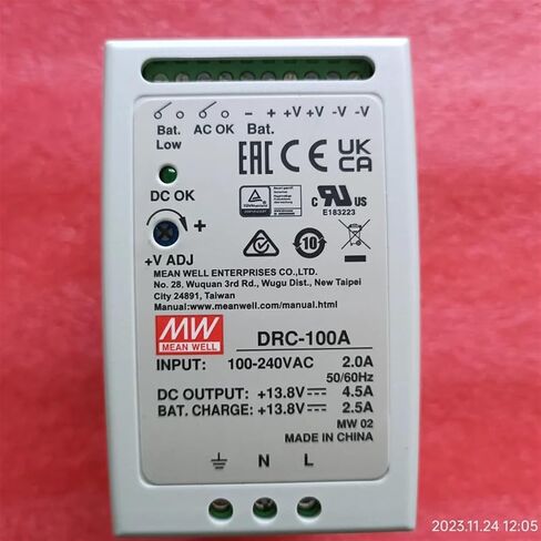 DRC-100B 96.6W Single Output with Battery Charger (UPS Function) DRC-100 27.6V/2.25A 27.6V/1.25A in Saudi Arabia