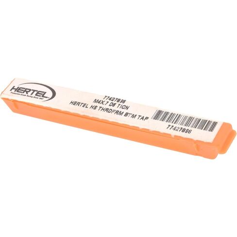 حنفية تشكيل الخيوط Hertel، M4x0.7 متري، حافة سفلية، فولاذ عالي السرعة، لمسة نهائية TiCN، طول خيط 3/4 بوصة، D6 in Kuwait