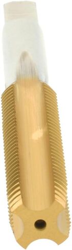 صنبور فلوت مستقيم من الفولاذ عالي السرعة من Hertel، M30x3.5 خشن متري، 4 فلوت، شطب التوصيل، فئة 6H من الملاءمة، لمسة نهائية من نيتريد التيتانيوم، طول الخيط 2-9/16 بوصة، 5-7/16 بوصة OAL in Kuwait