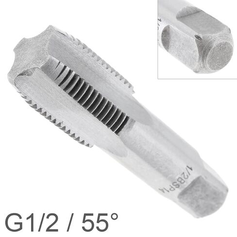 1/2" BSP Thread Forming Taps, G1/2 BSP Pipe Taps Threading Taps Tool, Broken Water Pipe for Clean/re-Thread Damaged/Jam in Saudi Arabia