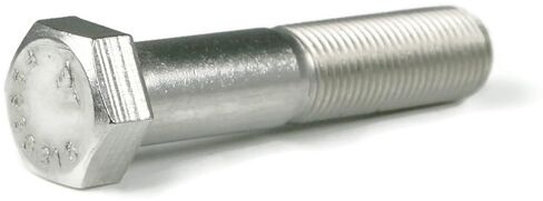 1/4"-20 x 2-1/2" Hex Head Cap Screw Bolts, Stainless Steel 316 (Quantity: 100 pcs) Partially Threaded, Coarse Thread, Thread Size: 1/4 Inch, Bolt Length: 2-1/2 Inch in Saudi Arabia