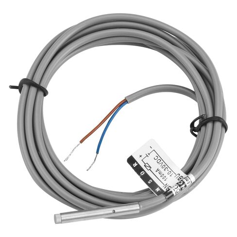 مفتاح مستشعر القرب الحثي Heschen M4 LJ4A3-1.5-Z/EX، مسافة استشعار 1.5 مم، 10-30VDC 100mA مفتوح عادة (NO) كاشف سلكين مع كابل طويل 200 سم (78 بوصة) in Saudi Arabia