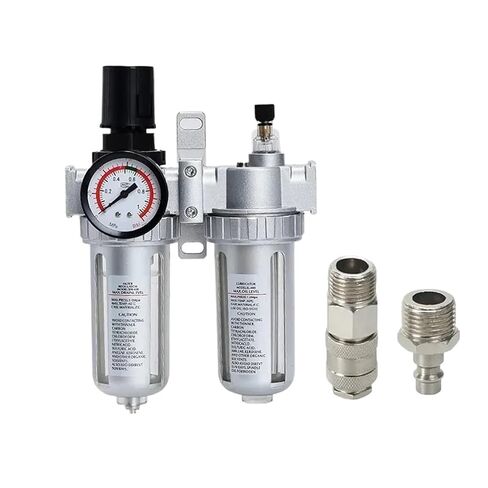 أجزاء ضاغط الهواء: SFC-200، SFC-300، SFC-400 - منظم فلتر الهواء، فاصل الزيت عن الماء، صمام تنظيم مع تصريف تلقائي (SFC-400 w EU40,1 Set) in Kuwait