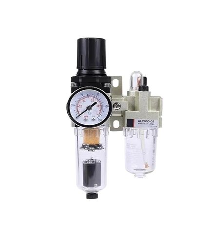 ضاغط الهواء فلتر الزيت منظم ضغط هوائي فاصل الزيت والماء قطعتين 0-1MPa/150PSI AC2010-02 تصريف تلقائي (تصريف ذاتي) in Saudi Arabia