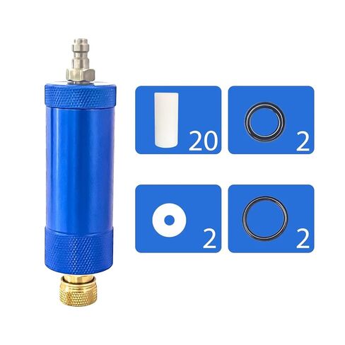 300bar 4500psi PCP مرشح مضخة يدوية مع مرشح خيط القطن فاصل الزيت والماء موصل سريع لتنقية الهواء in Saudi Arabia