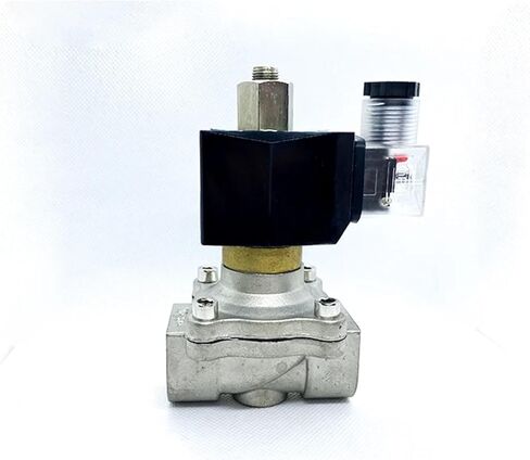 1/2 Inch 304 Stainless Steel Normally Open Solenoid Valve 12V 24V 220V 24VDC 1Pcs(380VAC_VITION-SEAL) in Saudi Arabia