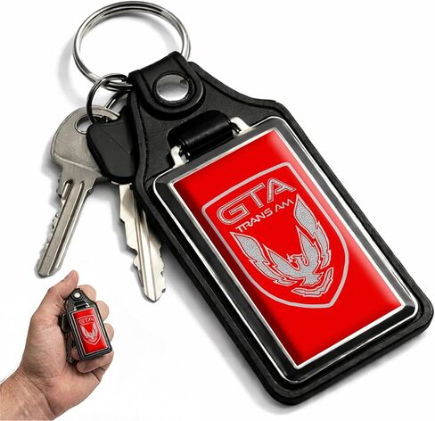 Brotherhood 1989 متوافق مع Pontiac Trans Am Gold Emblem Design Keychain Key Ring Key Ring للرجال حلقة مفاتيح السيارة شديدة التحمل للرجال والنساء in Kuwait