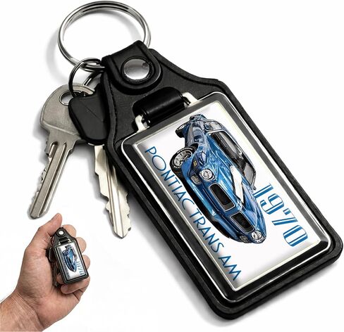 Brotherhood 1989 متوافق مع Pontiac Trans Am Gold Emblem Design Keychain Key Ring Key Ring للرجال حلقة مفاتيح السيارة شديدة التحمل للرجال والنساء in Kuwait