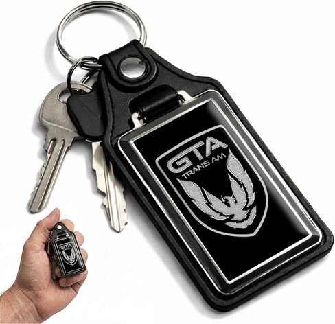 Brotherhood 1989 متوافق مع Pontiac Trans Am Gold Emblem Design Keychain Key Ring Key Ring للرجال حلقة مفاتيح السيارة شديدة التحمل للرجال والنساء in Kuwait