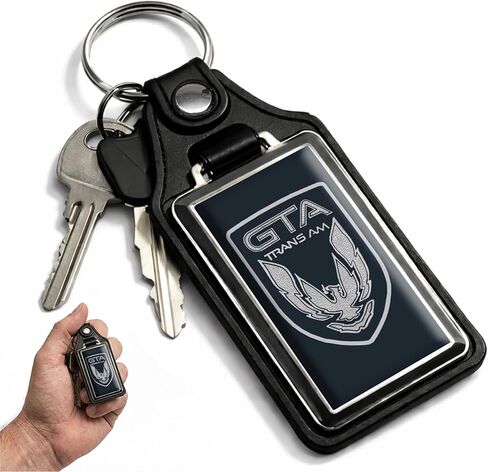 Brotherhood 1989 متوافق مع Pontiac Trans Am Gold Emblem Design Keychain Key Ring Key Ring للرجال حلقة مفاتيح السيارة شديدة التحمل للرجال والنساء in Kuwait