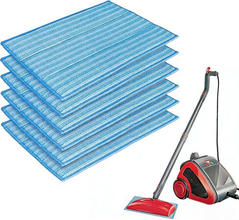 6 Pcs Ultra-Microfiber Steam Cleaning Pads for All HAAN FS, SI and MS Series Steamers in Saudi Arabia