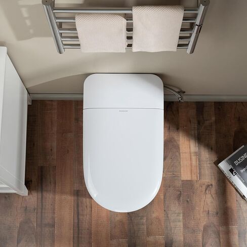 WOODBRIDGE GT100 Smart Toilet,Auto Open/Close Lid, Foot Sensor,Auto Flush, Heated Seat & Fragrance System, ADA Height, Easy Installation, without Bidet in Saudi Arabia