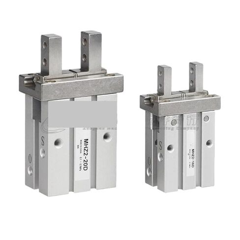 1pc Pneumatic Finger Cylinder MHZL2 Manipulator Small Parallel Gripper MHZ2-16D/10D20D25D32D40DS(MHZL2-10D) in Saudi Arabia