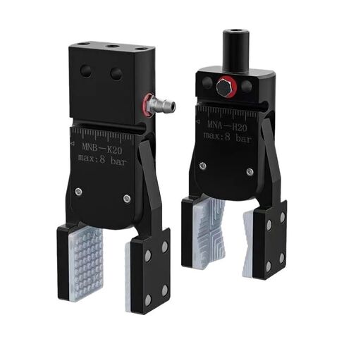 1pc Sensor Flat Patch and Wide with Open Grab Air Cylinder Robotic Pneumatic Mini Robot Gripper Clamp(MNB-K70) in Saudi Arabia