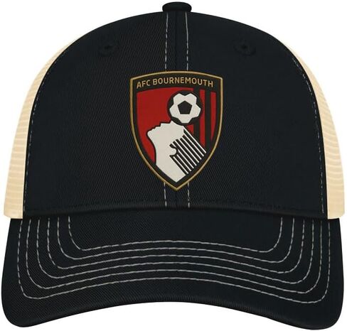 قبعة الطرق الوعرة AFC Bournemouth Vintage Trucker - أسود in Kuwait