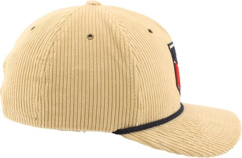 ZHATS U.S. Men's Soccer Officially Licensed USMNT Rope Hat Snapback Corduroy Sand in Saudi Arabia