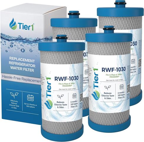 فلتر مياه للثلاجة طراز RWF1030 من تير1 بديل لفريجيدير WF1CB بيور سورس، WFCB، RG100، WF284، NGR2000، كينمور 469906، 469910 in Kuwait