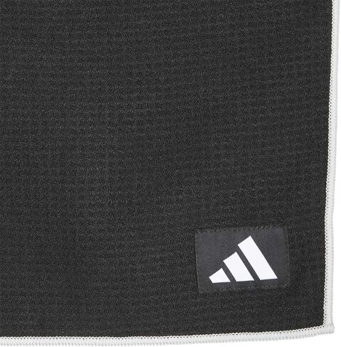 adidas Unisex Magnetic Microfiber Players Cart Towel, Black, No Size in Saudi Arabia