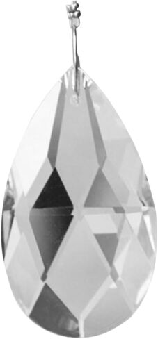 Toyvian 2pcs Crystal Prisms Chandelier Crystal Pendants for Light Lamp and Decor in Saudi Arabia