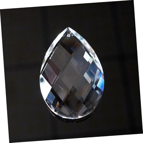 Toyvian 2pcs Crystal Prisms Chandelier Crystal Pendants for Light Lamp and Decor in Saudi Arabia
