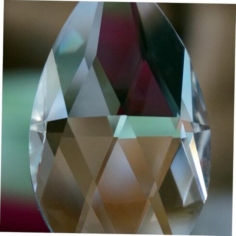 Toyvian 2pcs Crystal Prisms Chandelier Crystal Pendants for Light Lamp and Decor in Saudi Arabia