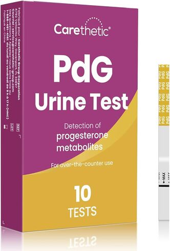 شرائط اختبار Carethetic PdG، عدد 10 - اختبار تأكيد الإباضة مع مستقلب البروجسترون (PdG)، اختبار الخصوبة في المنزل للنساء in Saudi Arabia