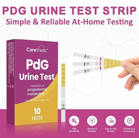 شرائط اختبار Carethetic PdG، عدد 10 - اختبار تأكيد الإباضة مع مستقلب البروجسترون (PdG)، اختبار الخصوبة في المنزل للنساء in Saudi Arabia