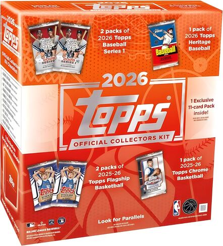2026 Topps Collector Kit MLB & NBA Wave 1 in Saudi Arabia