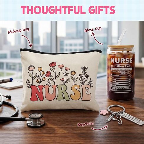Nurse Gifts Nurse Appreciation Gift Set for Women, Nurse Graduation Gift for Women, Birthday Gift for Nurses Week, Nurse Practitioner Gifts in Saudi Arabia