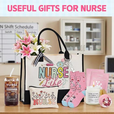 Nurse Gifts Nurse Appreciation Gift Set for Women, Nurse Graduation Gift for Women, Birthday Gift for Nurses Week, Nurse Practitioner Gifts in Saudi Arabia