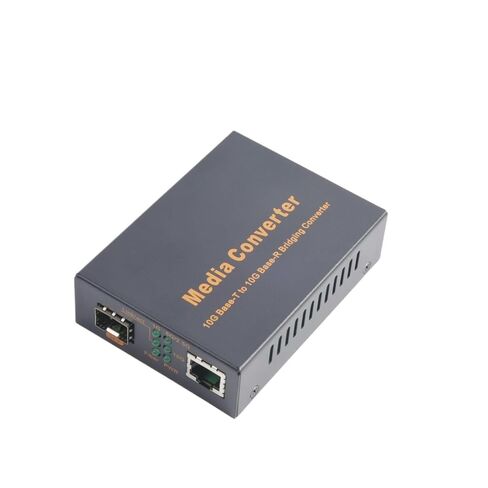 محول وسائط 10G SFP 1 SFP إلى 1 جهاز إرسال واستقبال RJ45 محول ألياف بصرية 10 جيجابت في الثانية (قطعة واحدة) in Saudi Arabia