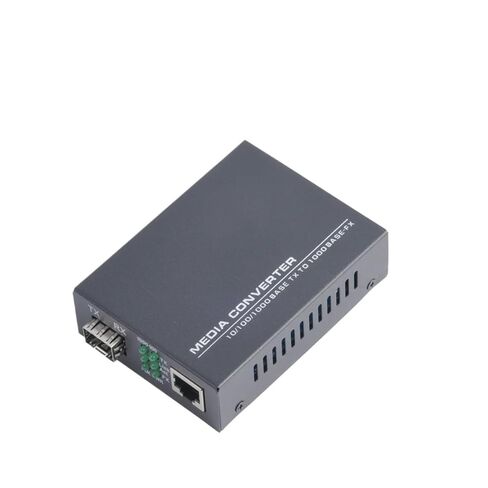 جيجابت SFP محول الوسائط 1 SFP إلى 1/2/4/8 RJ45 وحدة الإرسال والاستقبال 10/100/1000M محول الألياف البصرية (1 SFP إلى 1 RJ45) in Saudi Arabia