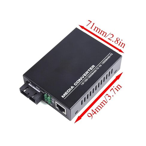 1 Pair Gigabit Fiber Media Converter Switch 1000M Single Mode Multimode UPC/2 SC Port to 1 RJ45(Multimode) in Saudi Arabia