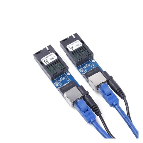 1 زوج ميني جيجابت محول وسائط من الألياف 10/100/1000Mbps وضع واحد 3 كجم منافذ UPC/SC in Saudi Arabia