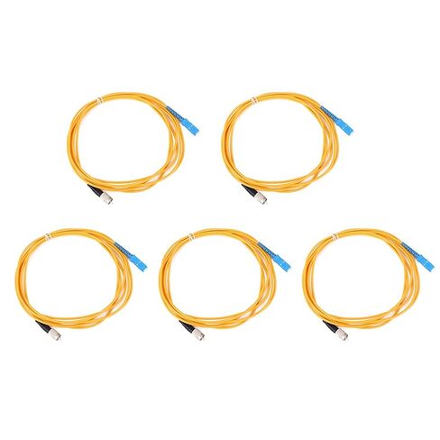 Tyenaza 5PCS Fiber Jumper SC FC Single Mode Core Fiber Optic Cable for Network Transmission in Saudi Arabia
