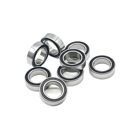 5 قطعة 63802RS 15X24X7mm الكرات صف مزدوج تعليق محور إصلاح أجزاء 63802 2RS تحمل in Kuwait