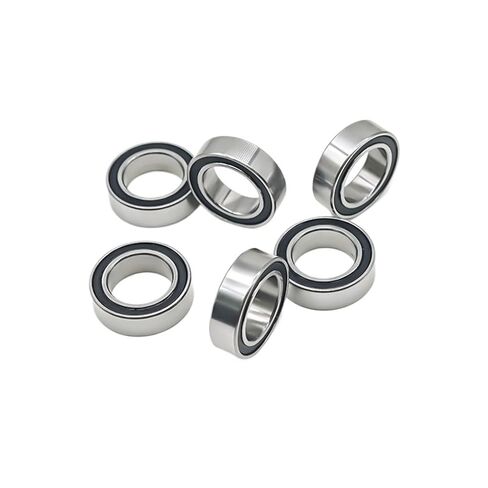 5 قطعة 63802RS 15X24X7mm الكرات صف مزدوج تعليق محور إصلاح أجزاء 63802 2RS تحمل in Kuwait