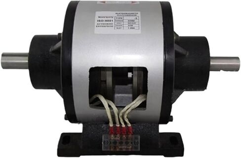 11Nm 15W DC 24V مجموعة فرامل القابض الكهرومغناطيسي المدمجة POA-1.5 بدلاً من اليابان MIKIPULLEY 125-08-12 in Kuwait