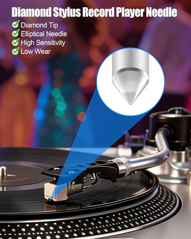 خرطوشة مغناطيسية AT-3600L تناسب بايونير PLX-1000 PL-518 PL-530 PL-A35 PLX-500 PL-560 PL-200 PL-516 PL-255 PL-200X XL-A700 PL-A45D، استبدال خرطوشة القرص الدوار لمشغل التسجيل غطاء رأس أسود in Kuwait