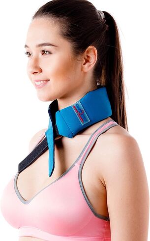 Cool + Relief Cooling Ice Pack Bandana - غطاء رأس مقاس 40.64 × 2.5 × 0.8 بوصة مع وسادات باردة (عبوة من قطعة واحدة) باللون الأزرق in Kuwait