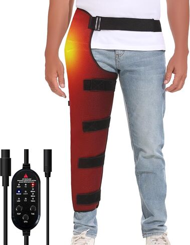 Leg Heating Pad Massager, Heating Pad for Legs, Heating Pads for Legs and Calf Heating Pad for Better Circulation, Pain Relief, Adjustable Size in Saudi Arabia