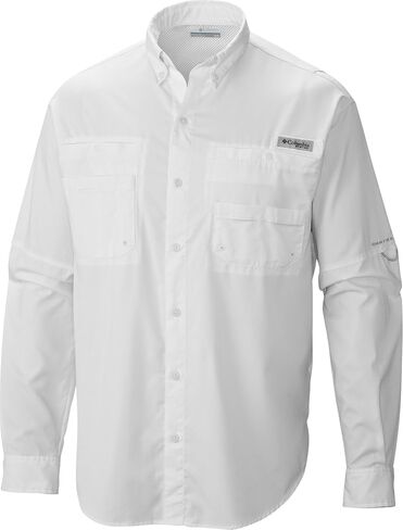 Columbia Men's Plus Tamiami Ii Long Sleeve Shirt (White 01, XX-Large) in Saudi Arabia