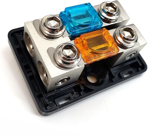 KnuKonceptz Mini-ANL (MIDI/AFS) صمامات نيكل مطلية بالفضة 60A - 5 عبوات in Kuwait