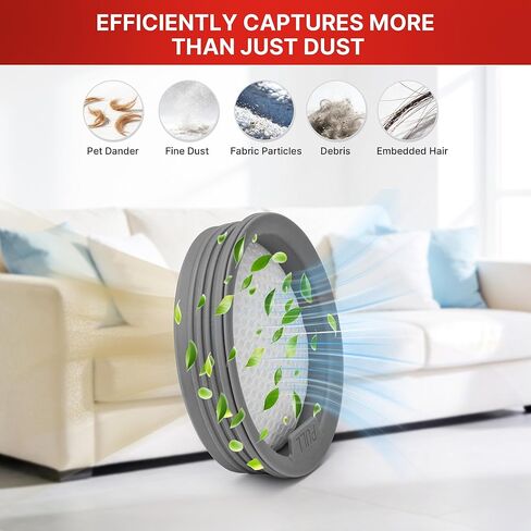بديل فلتر Shop-Vac HEPA، متوافق مع مكنسة Shop-Vac الكهربائية للمراتب 5430326، فلتر قابل للغسل وإعادة الاستخدام لتنظيف المرتبة والنسيج in Saudi Arabia